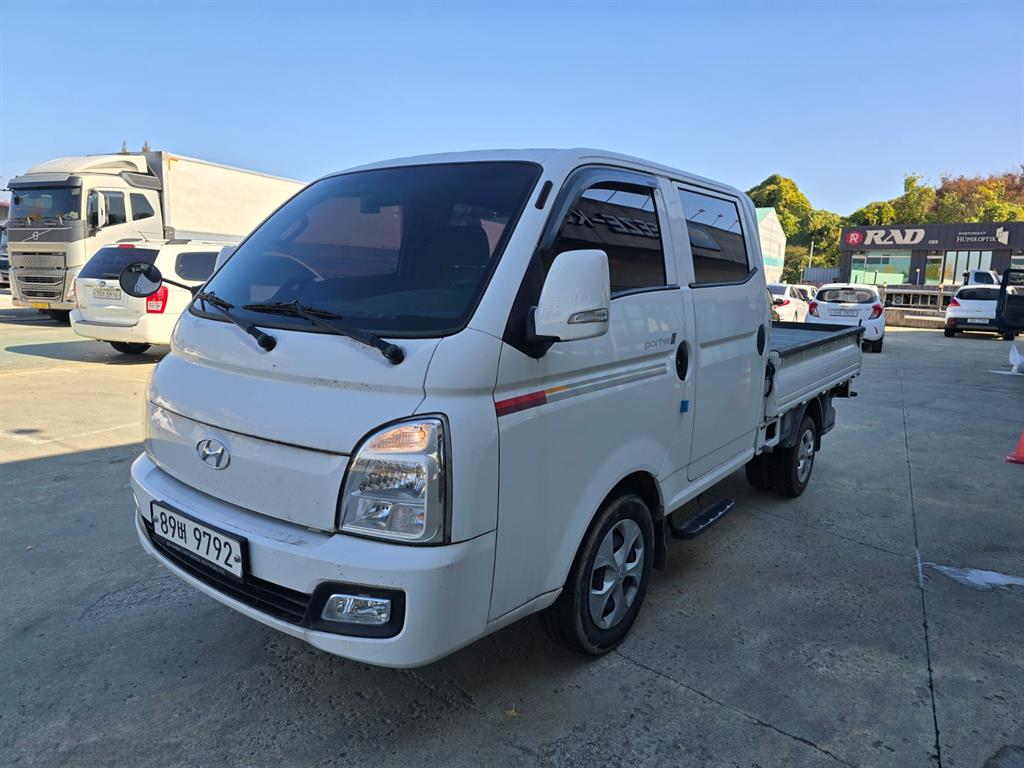 현대 포터2 1톤 카고 더블캡 장축