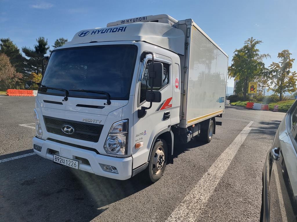 현대 올뉴마이티 2.5톤 냉동탑 투냉