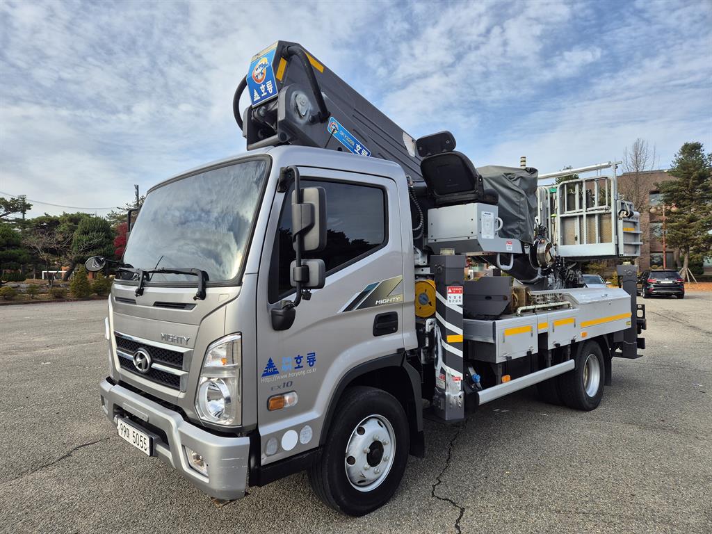 현대 고소작업차 호룡 올뉴마이티 3.5톤 2