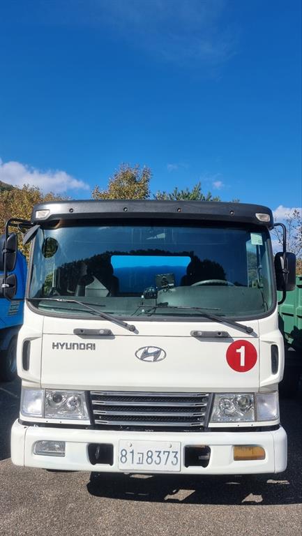 현대 음식물차 메가트럭 5톤 1