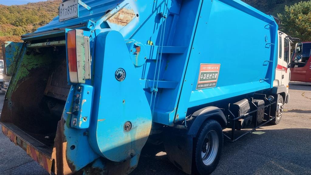 현대 음식물차 메가트럭 5톤 4