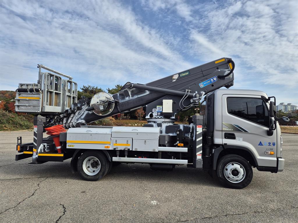 현대 고소작업차 호룡 올뉴마이티 3.5톤 3