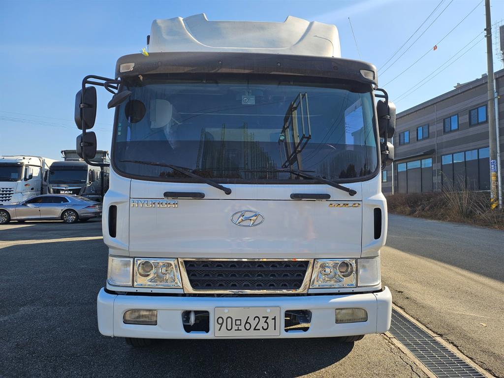 현대 메가트럭 냉동탑 7.5톤 수동 0