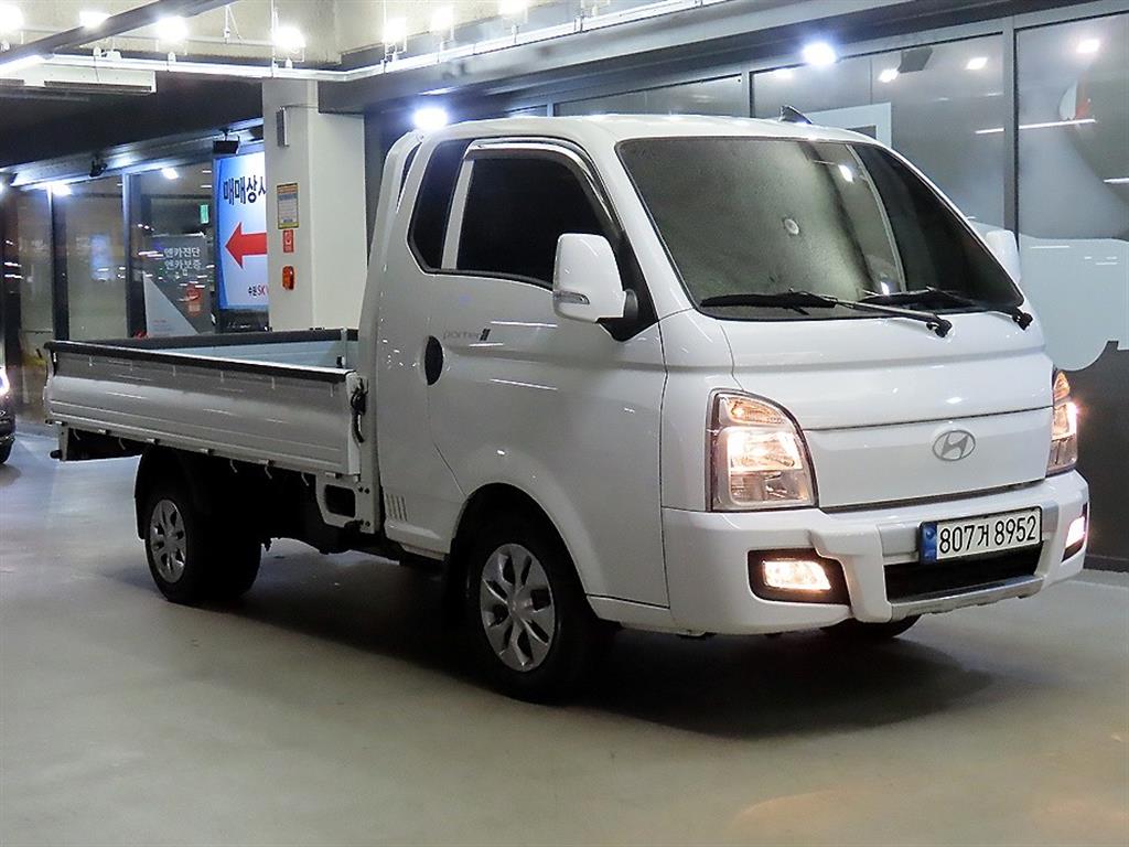 현대 포터2 1톤 카고 슈퍼캡 장축 LPG