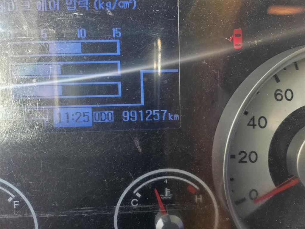 현대 메가트럭 냉동탑 7.5톤 수동 11