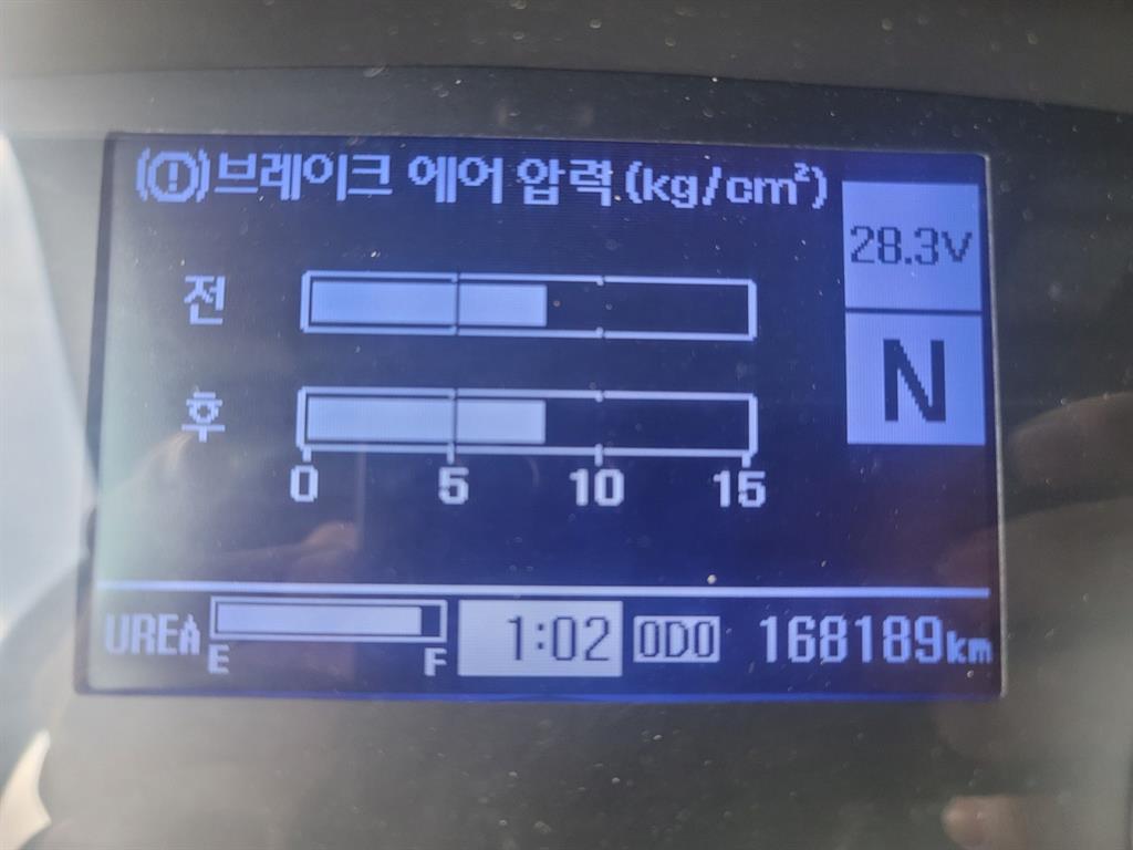 현대 압착진개 메가트럭 5톤 8