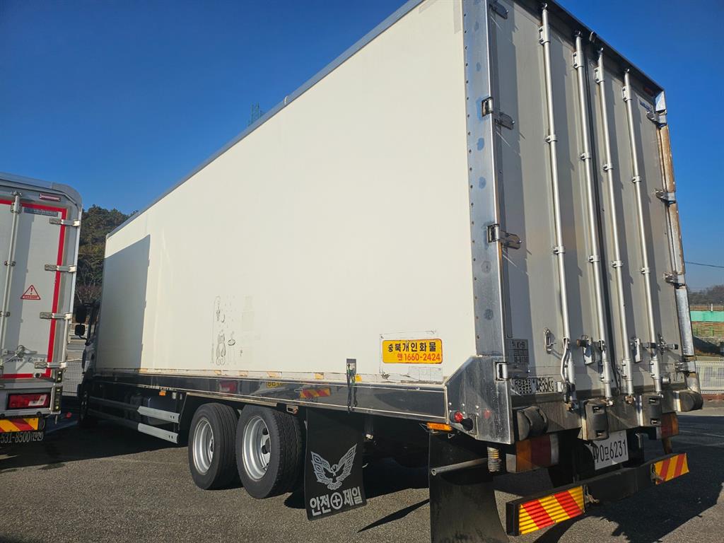 현대 메가트럭 냉동탑 7.5톤 수동 13