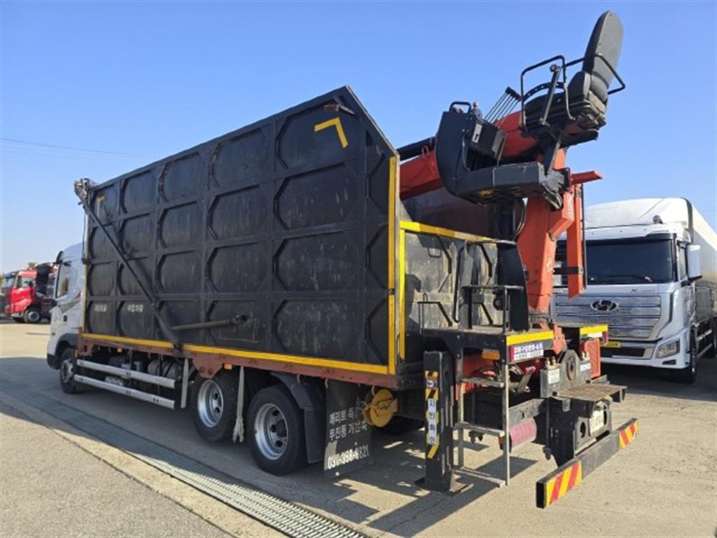 현대 파비스 집게차 5.5톤 오토 메리트특장차 5