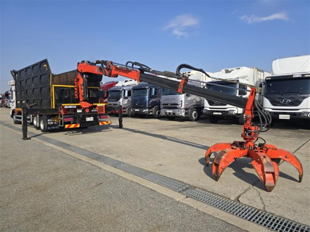 현대 파비스 집게차 5.5톤 오토 메리트특장차 8