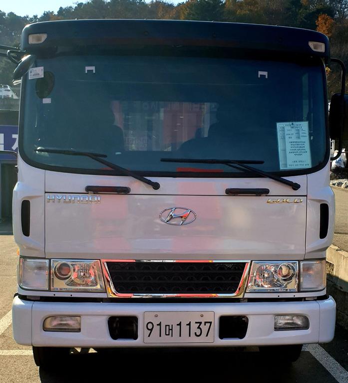 현대 메가트럭 단바리 카고 5톤 수동 12