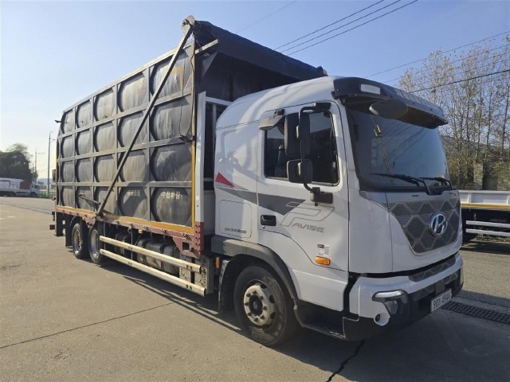 현대 파비스 집게차 5.5톤 오토 메리트특장차 2