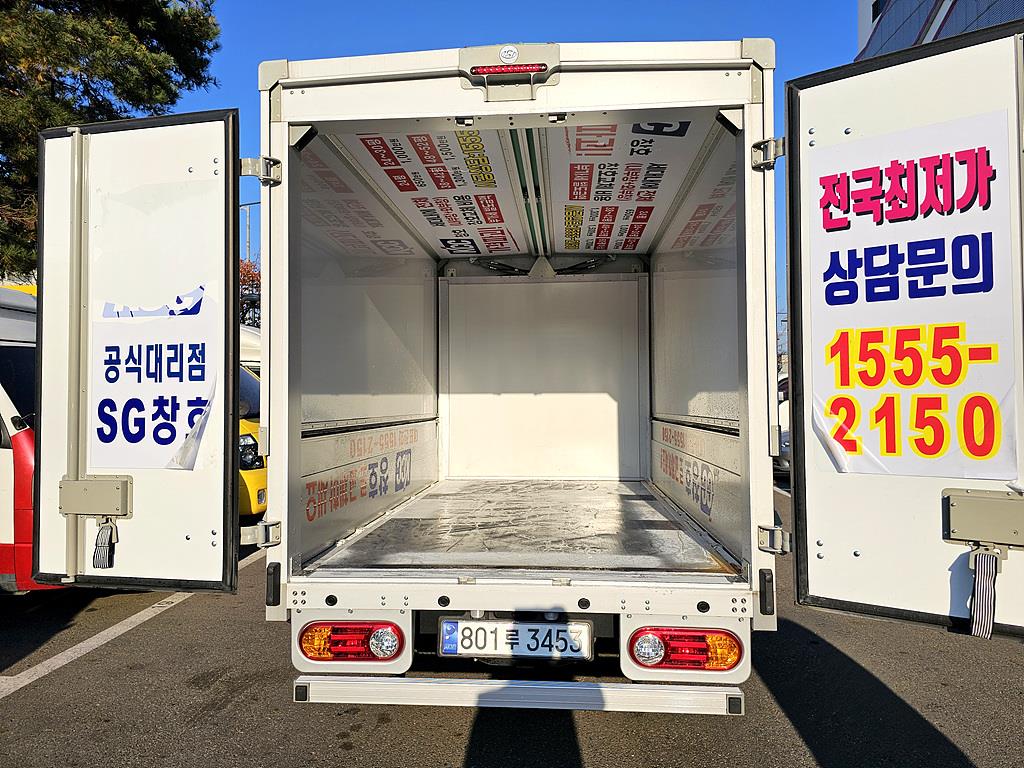 현대 포터2 1톤 윙바디 LPG 16