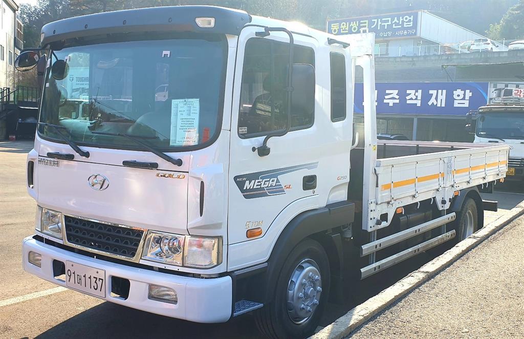 현대 메가트럭 단바리 카고 5톤 수동 10