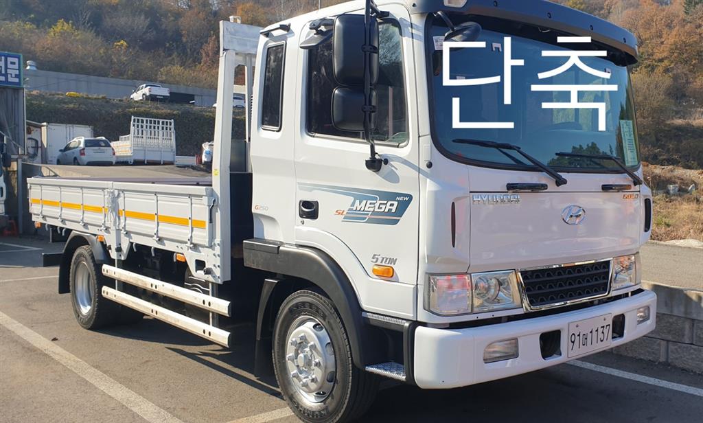 현대 메가트럭 단바리 카고 5톤 수동 0