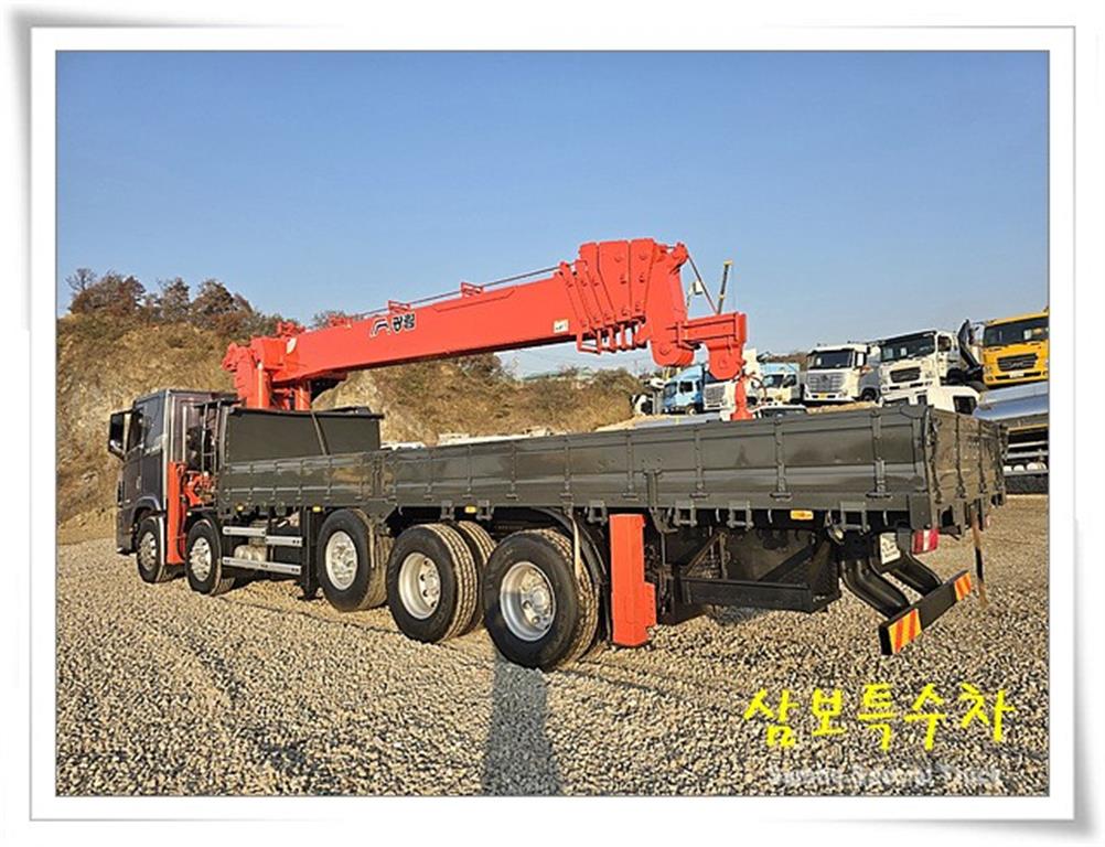 현대 카고크레인 없음(순정) 엑시언트 25톤 7