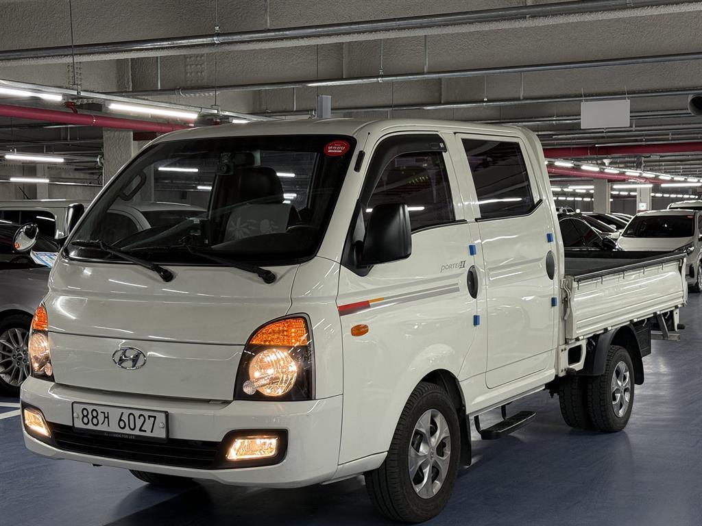 현대 포터2 1톤 카고 더블캡