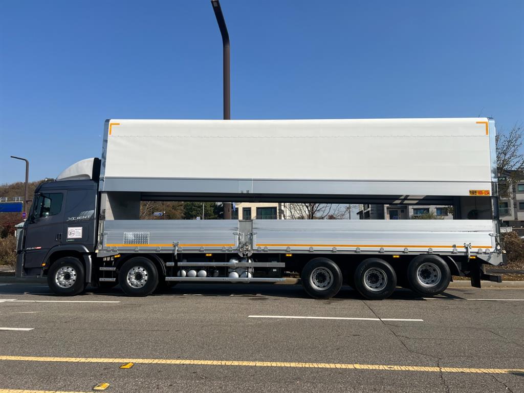 현대 엑시언트 상승윙바디 25톤 오토 9