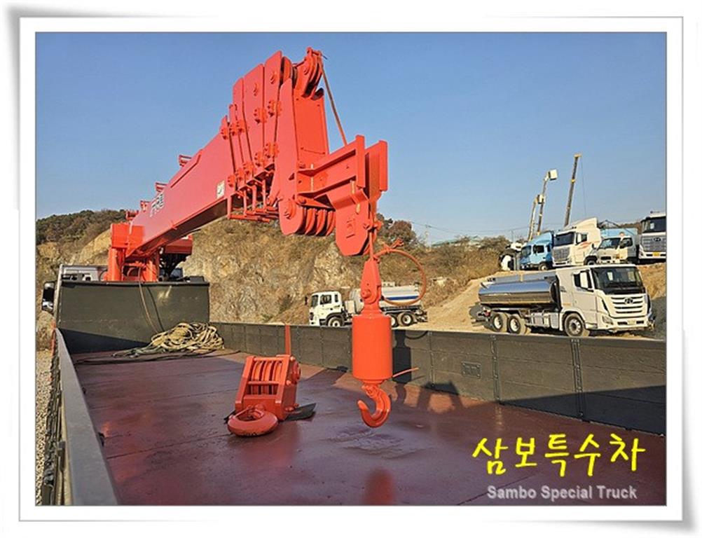 현대 카고크레인 없음(순정) 엑시언트 25톤 11