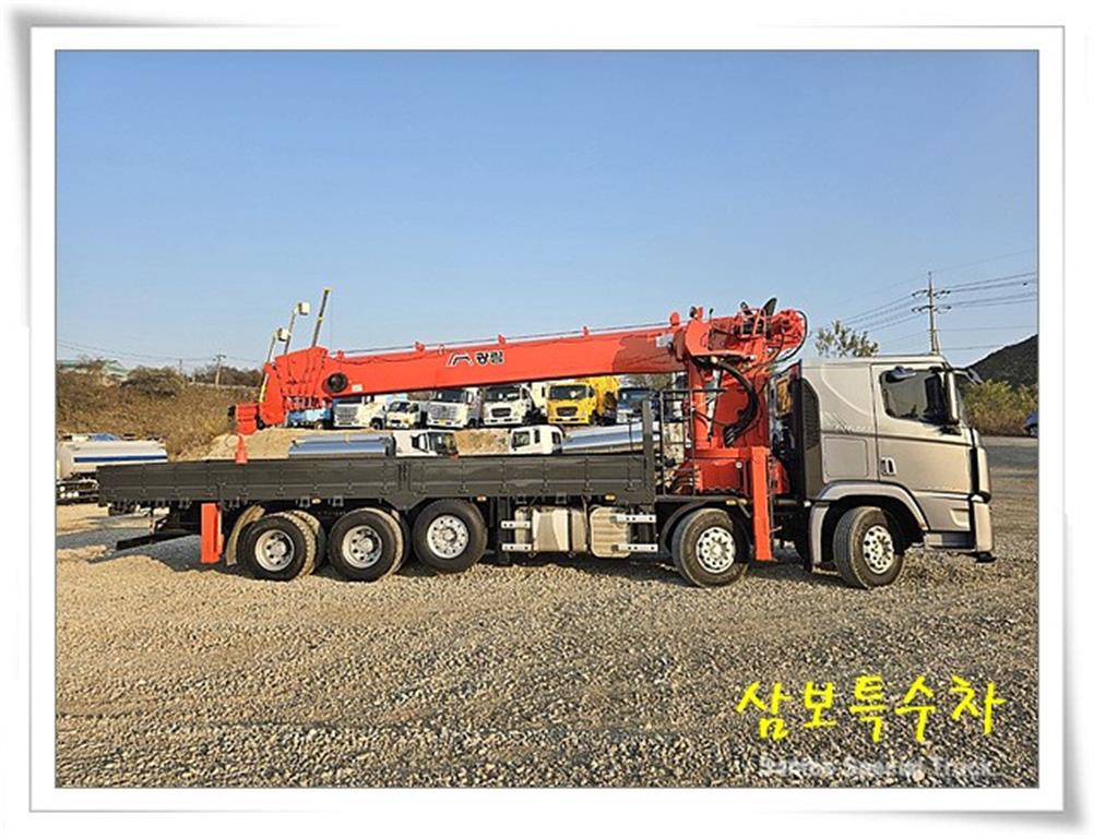 현대 카고크레인 없음(순정) 엑시언트 25톤 3