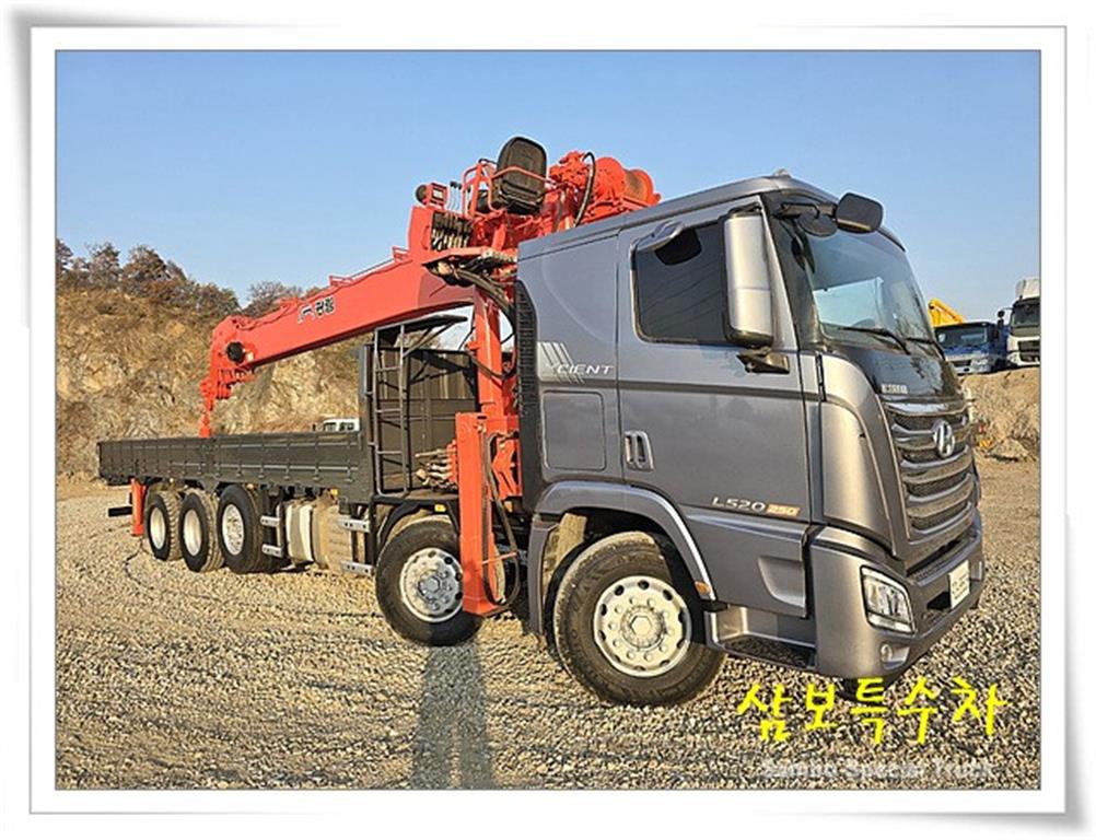 현대 카고크레인 없음(순정) 엑시언트 25톤 1