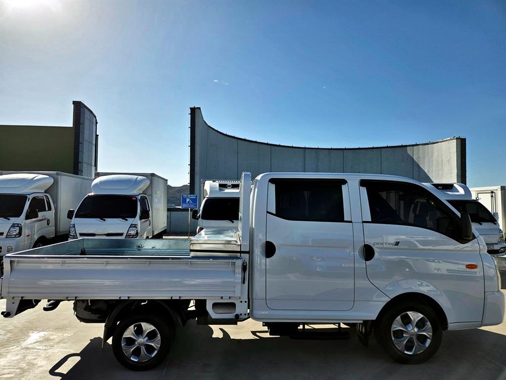 현대 포터2 1톤 카고 더블캡 장축 LPG 5