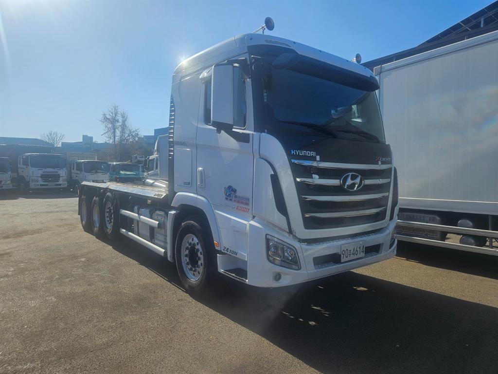 현대 엑시언트 암롤 24톤 오토