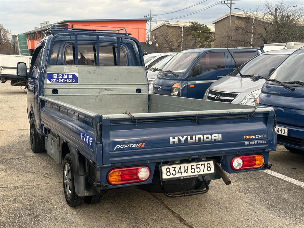 현대 포터2 1톤 카고 슈퍼캡 장축 3