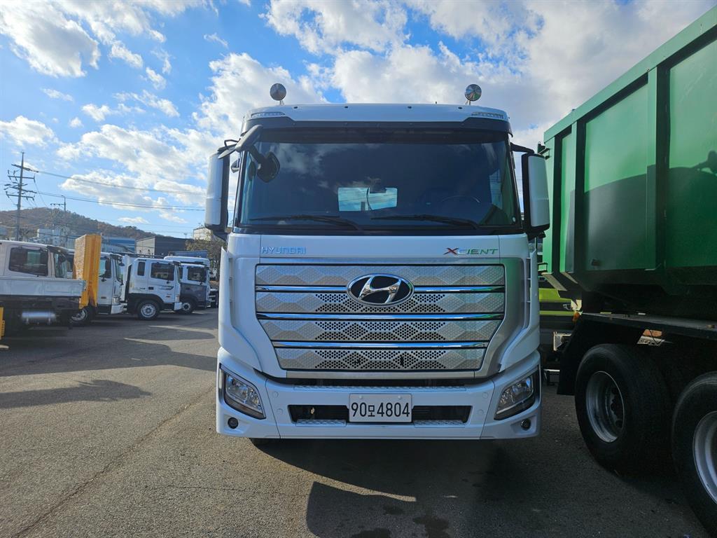 현대 엑시언트 암롤 24톤 수동 1