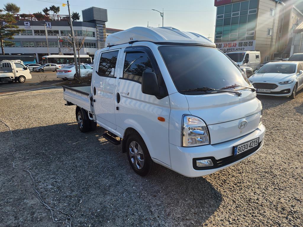 현대 포터2 1톤 카고 LPG 0