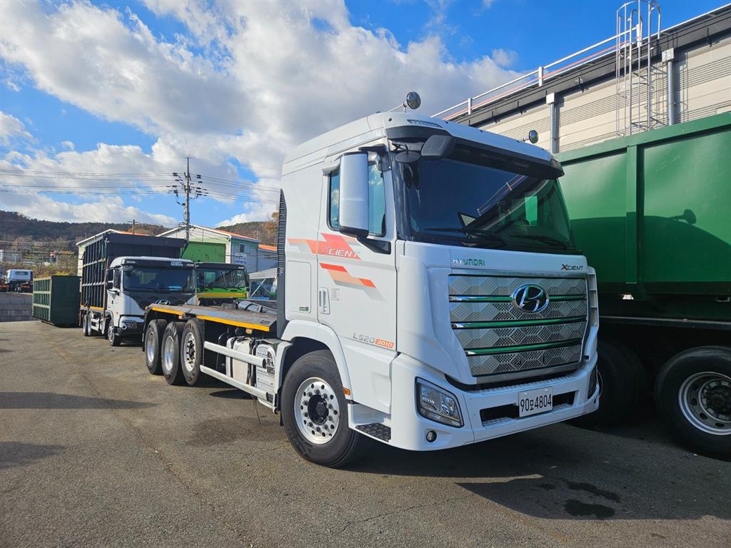 현대 엑시언트 암롤 24톤 수동 0