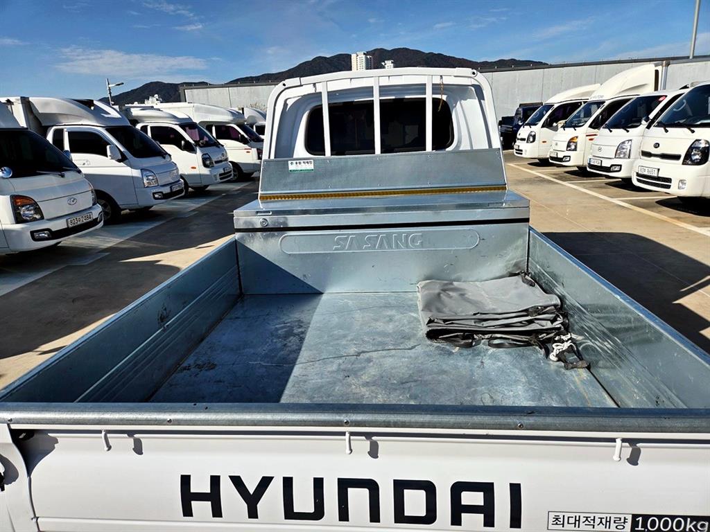 현대 포터2 1톤 카고 더블캡 장축 LPG 6