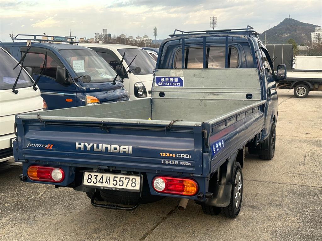 현대 포터2 1톤 카고 슈퍼캡 장축 5