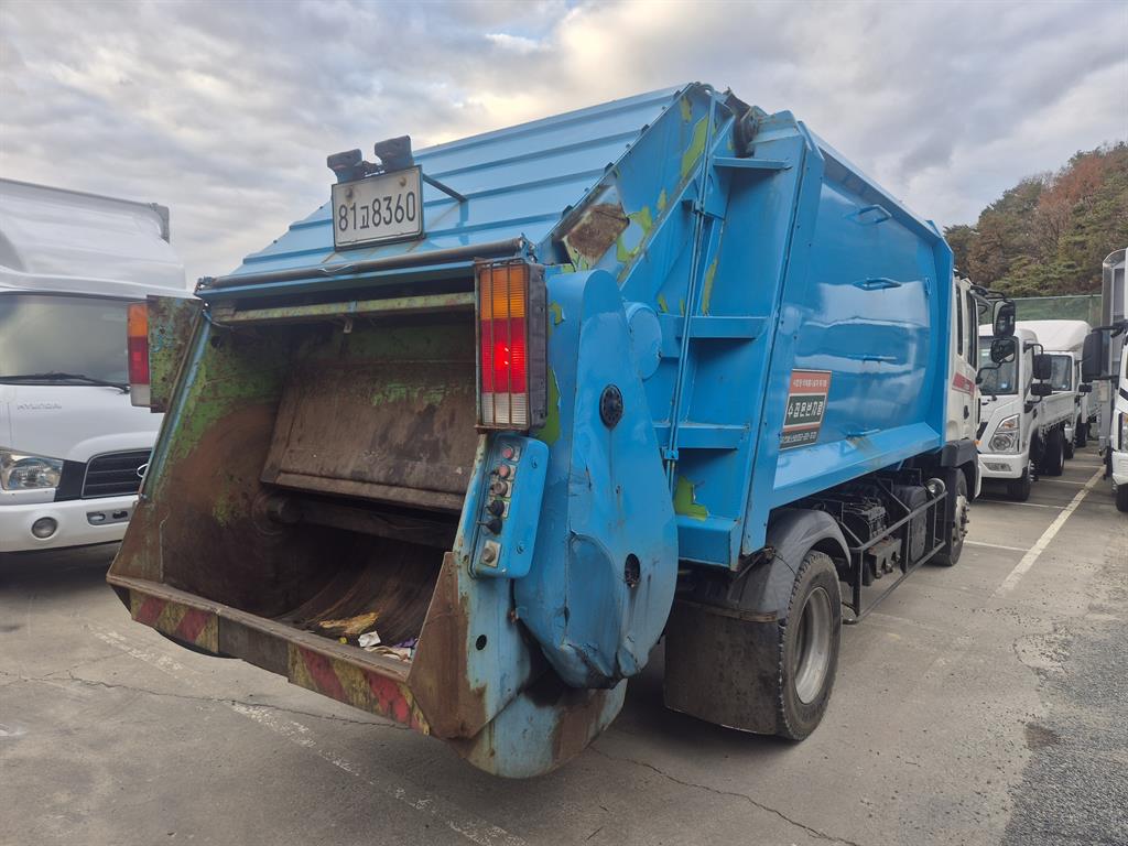 현대 압착진개 메가트럭 5톤 6