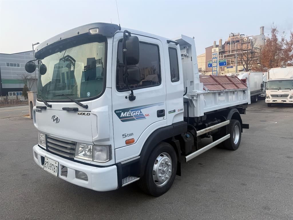 현대 메가트럭 화물덤프 4.5톤