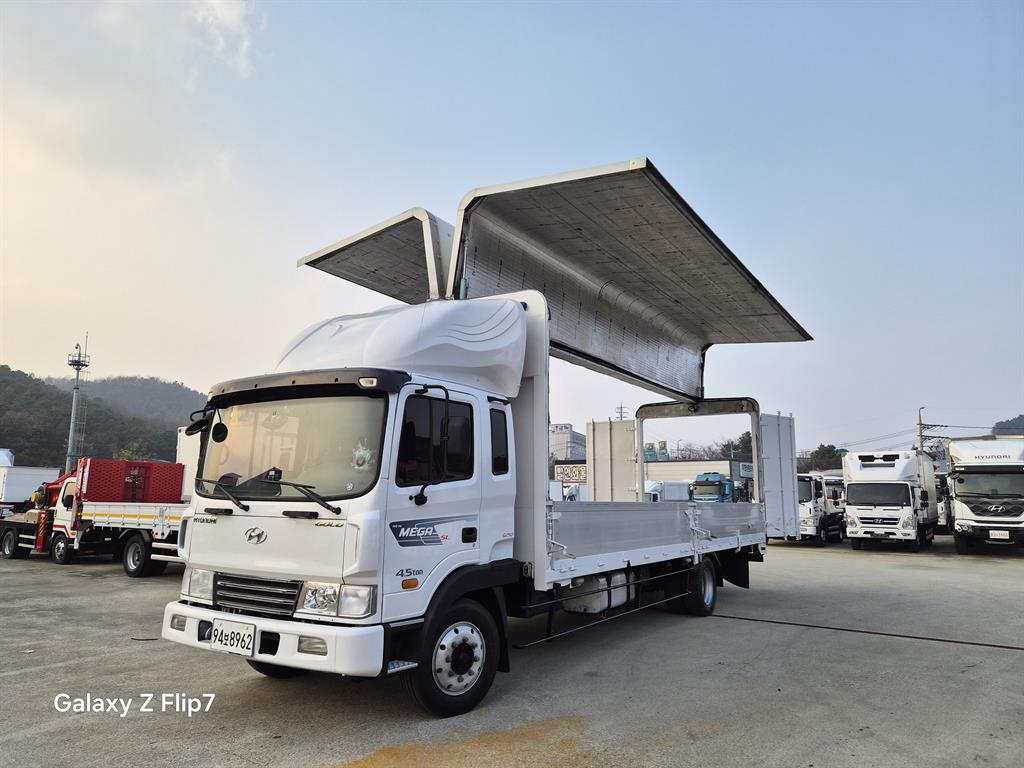 현대 메가트럭 250 단바리 윙바디 4.5톤 수동 12