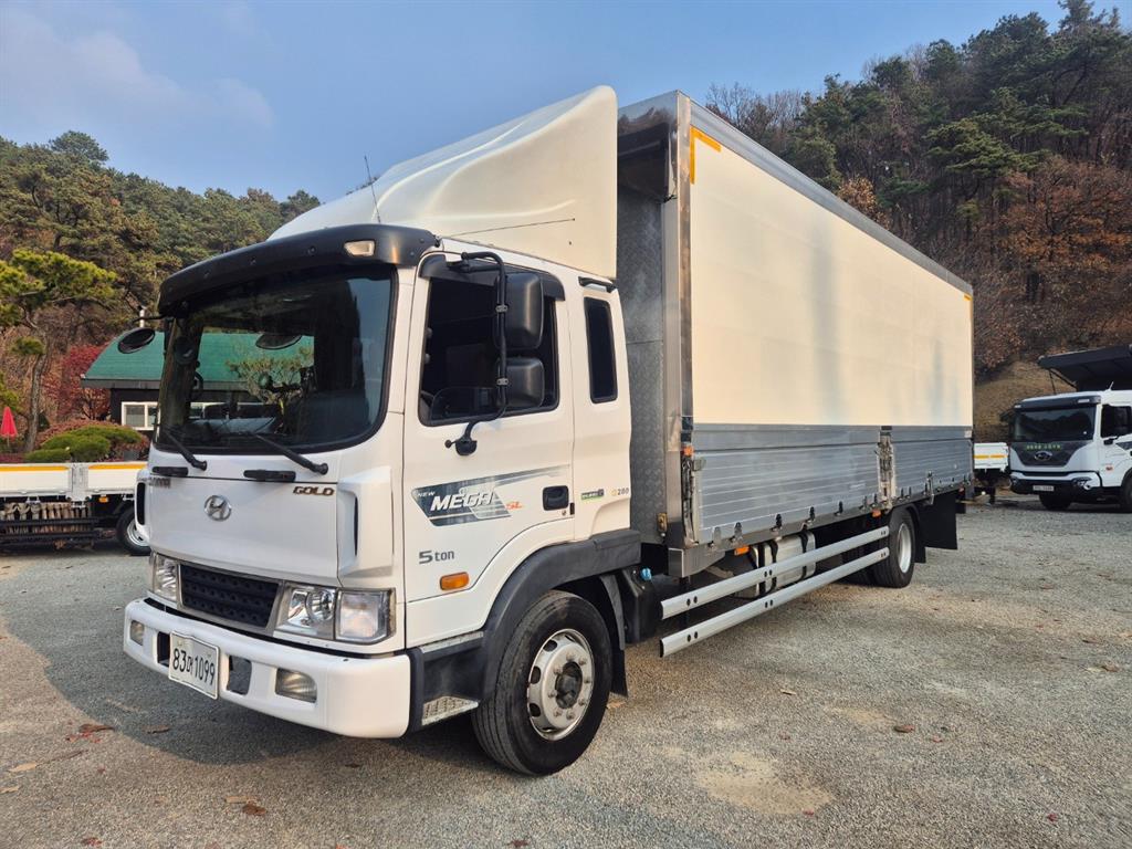 현대 메가트럭 윙바디 5톤 수동 0