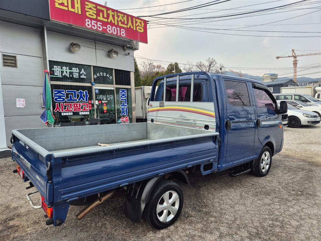 현대 포터2 1톤 카고 더블캡 장축 3