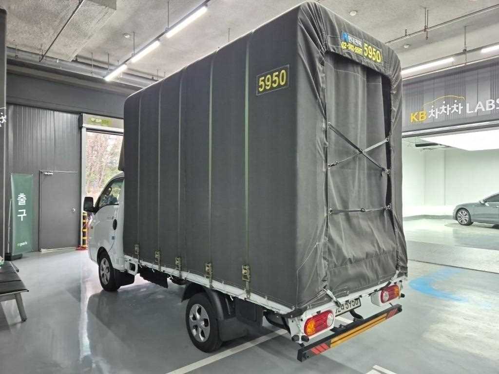 현대 포터2 1톤 포장탑 일반캡 LPG 1