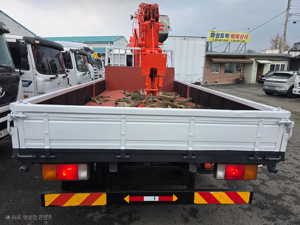 현대 카고크레인 없음(순정) 메가트럭 5톤 4