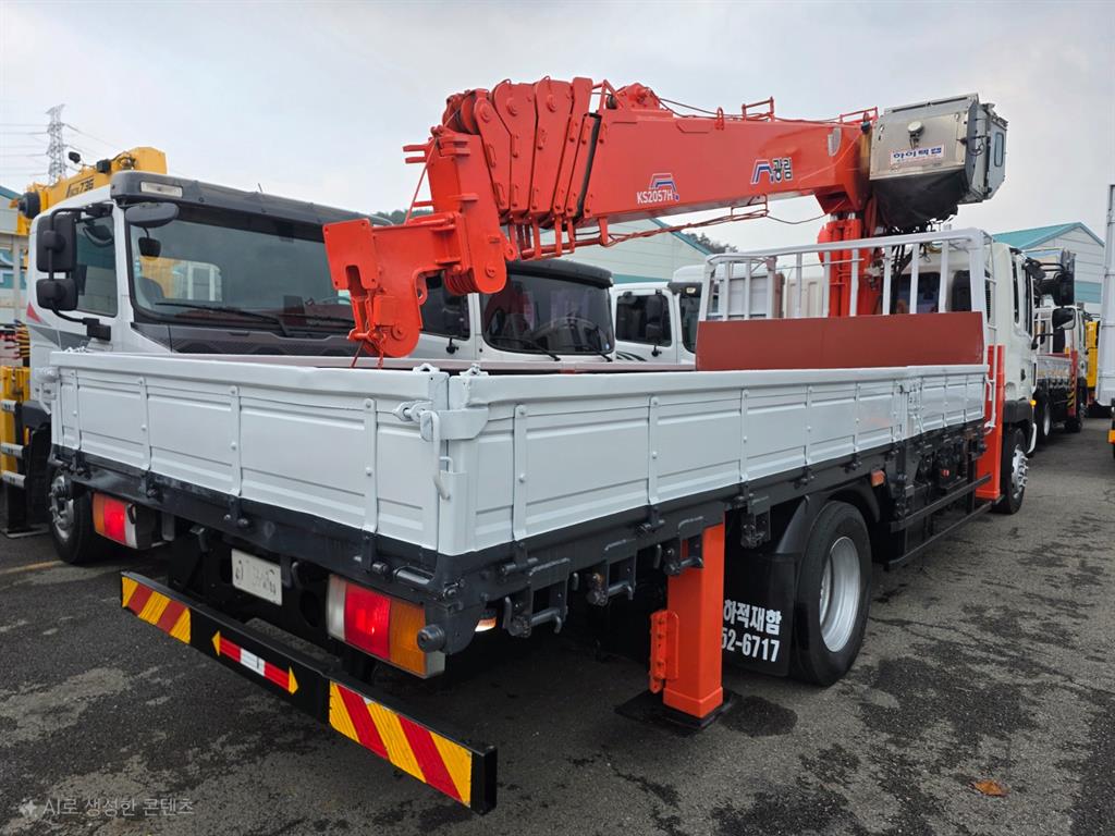 현대 카고크레인 없음(순정) 메가트럭 5톤 5