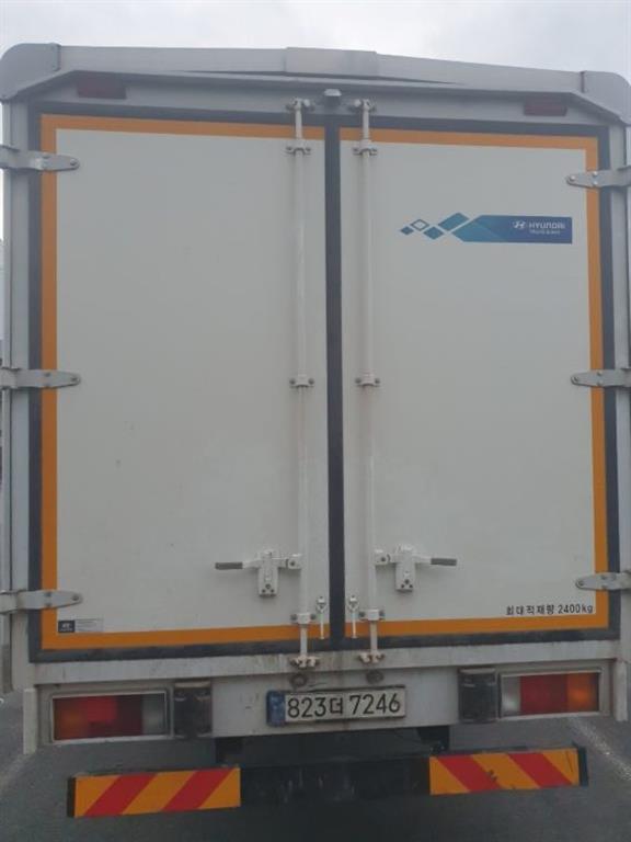 현대 올뉴마이티 3.5톤 냉장탑 6