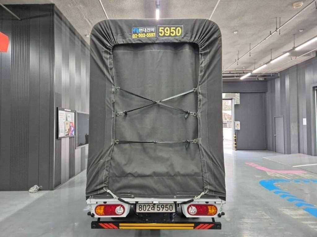 현대 포터2 1톤 포장탑 일반캡 LPG 16