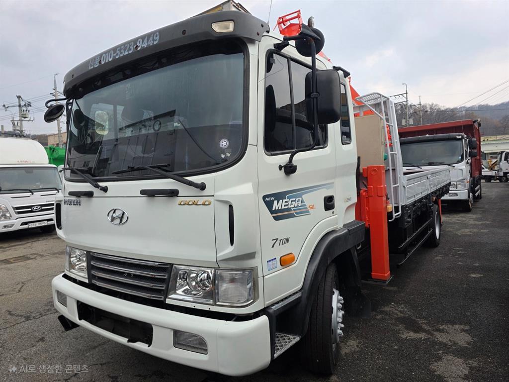 현대 카고크레인 없음(순정) 메가트럭 5톤 0