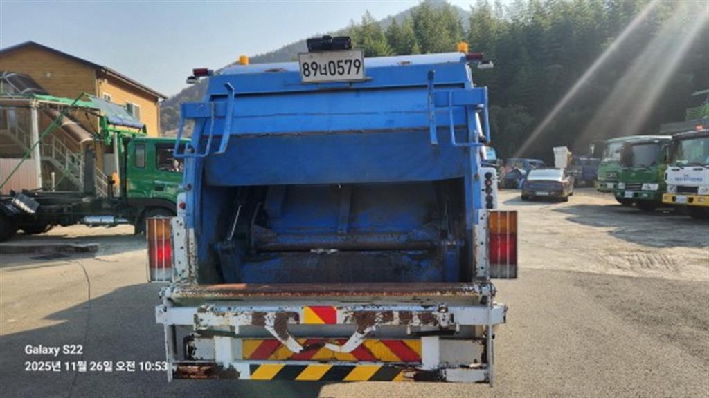 현대 압축진개 메가트럭 5톤 3