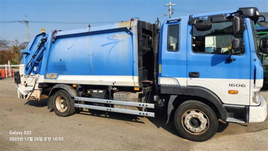 현대 압축진개 메가트럭 5톤 1