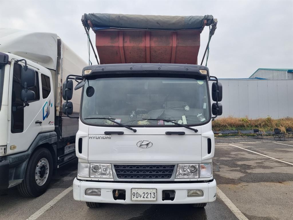 현대 메가트럭 집게차 5톤 수동 한성특장 4