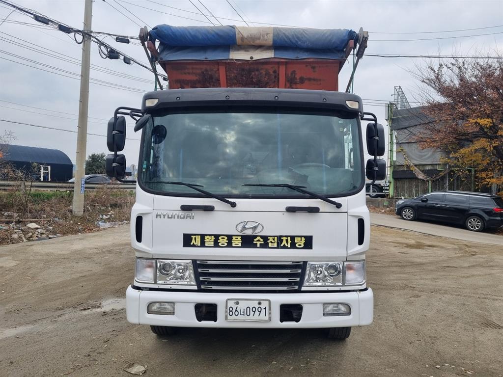 현대 메가트럭 집게차 5톤 수동 한성특장 4