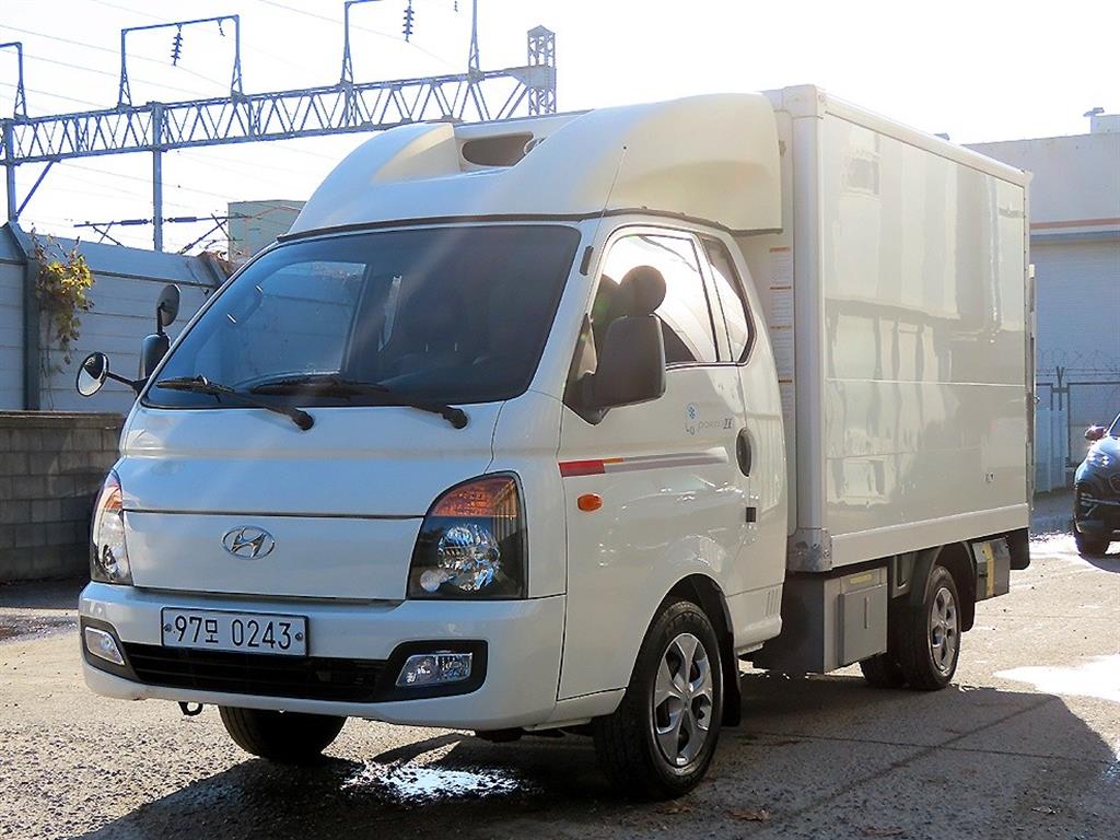 현대 포터2 1톤 냉동탑 트윈컴프 1