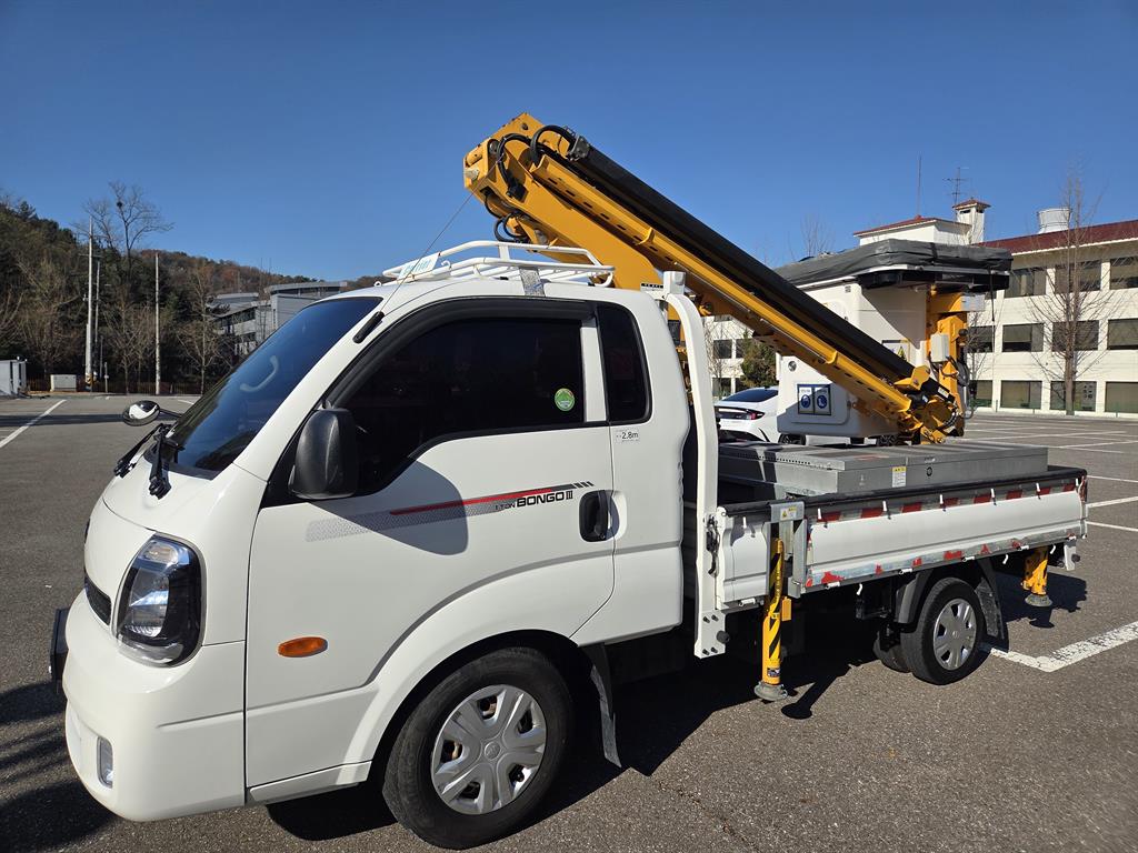 기아 고소작업차 동해기계항공 봉고3 1톤 1