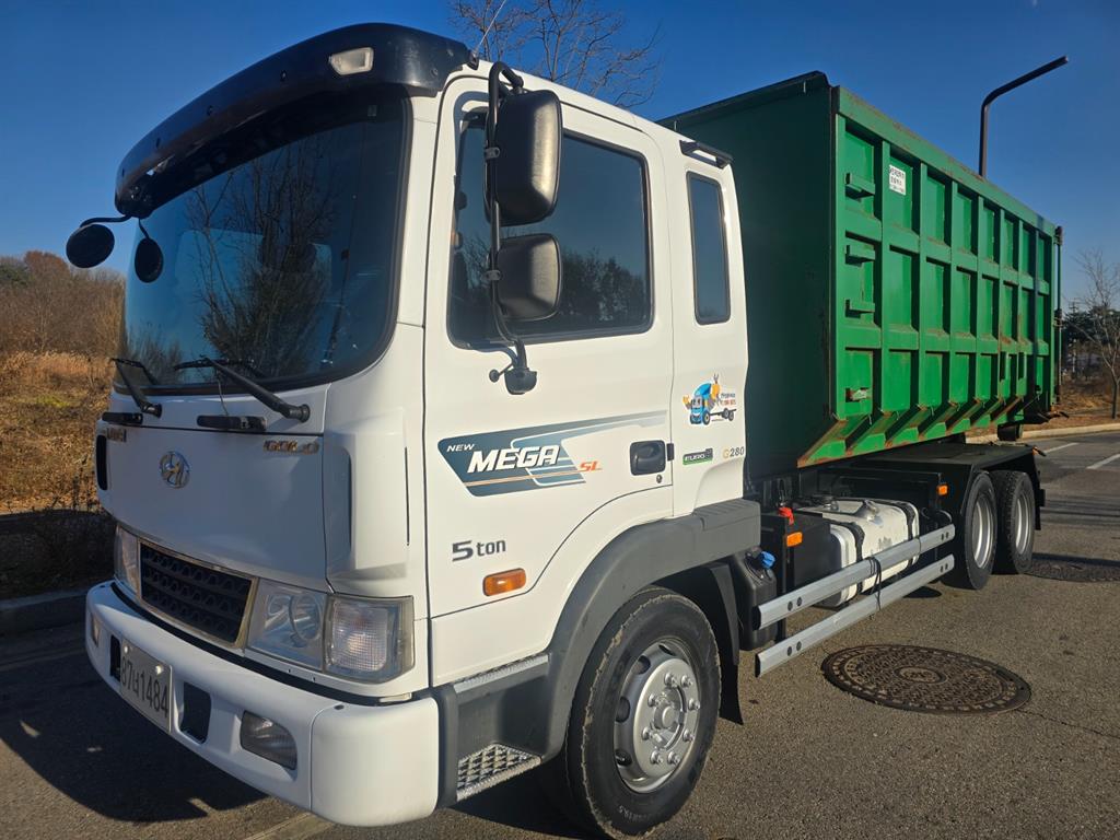 현대 메가트럭 진개덤프 5톤 수동 1